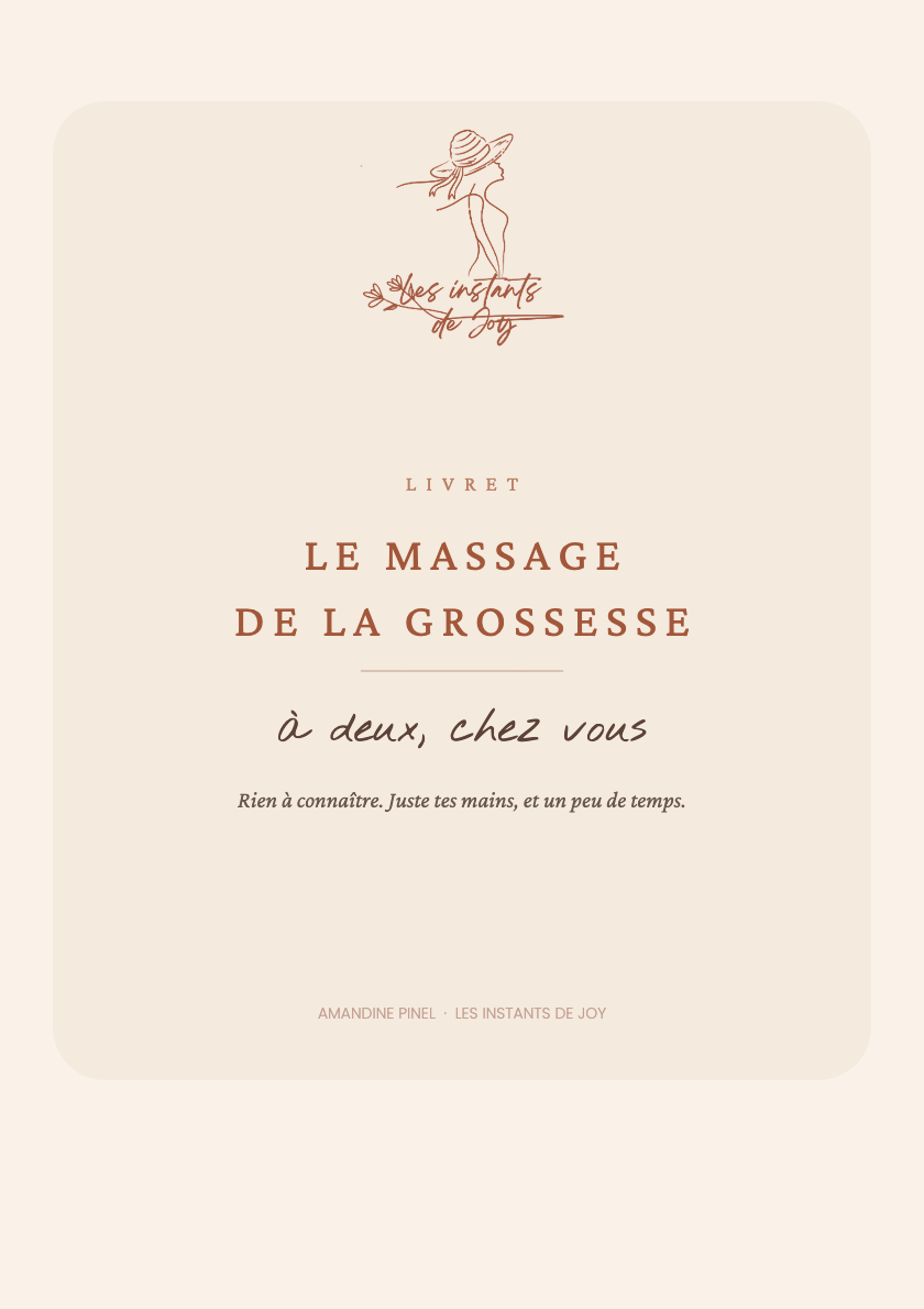 Le massage de la grossesse — à deux, chez vous